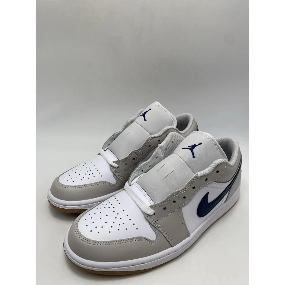 Nike shoes - Nike Air Jordan 1 - Air - 553558 146 - White/Midnight Navy (UPC: 197862990898) 2