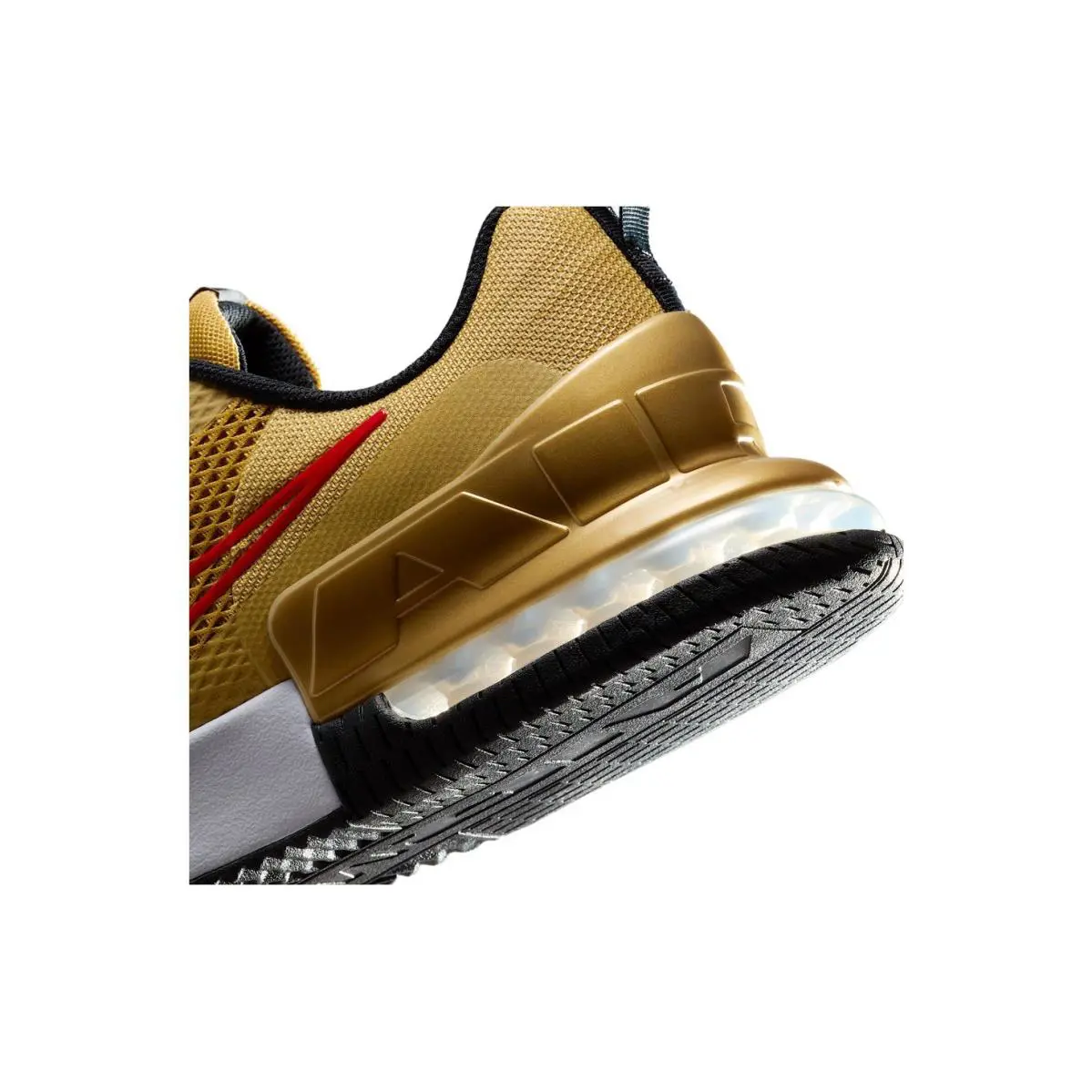 Nike shoes - Nike Air Max Alpha Trainer 6 - FQ1833-700 - Flat Gold/Metallic Gold/Black/University Red 4