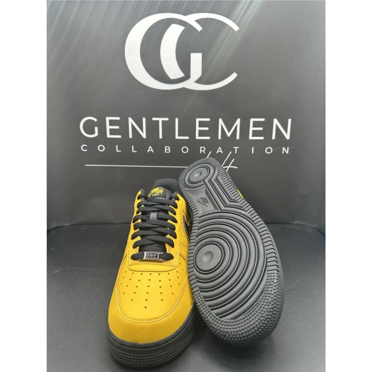 Nike shoes - Ja Morant x Nike Air Force 1 - IQ2713-700 - Yellow 3