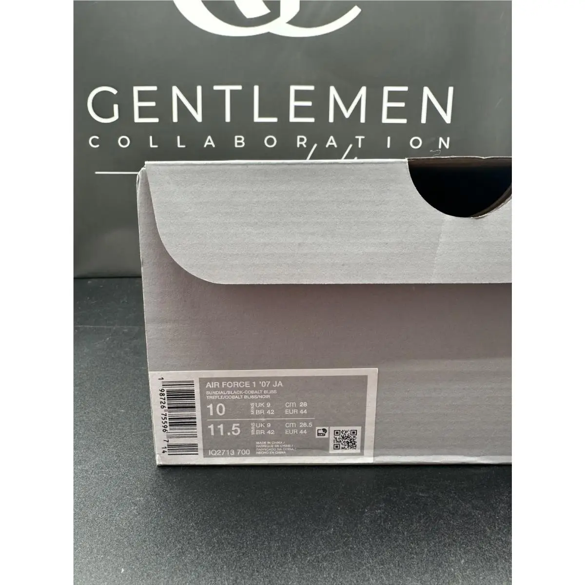 Nike shoes - Ja Morant x Nike Air Force 1 - IQ2713-700 - Yellow 6