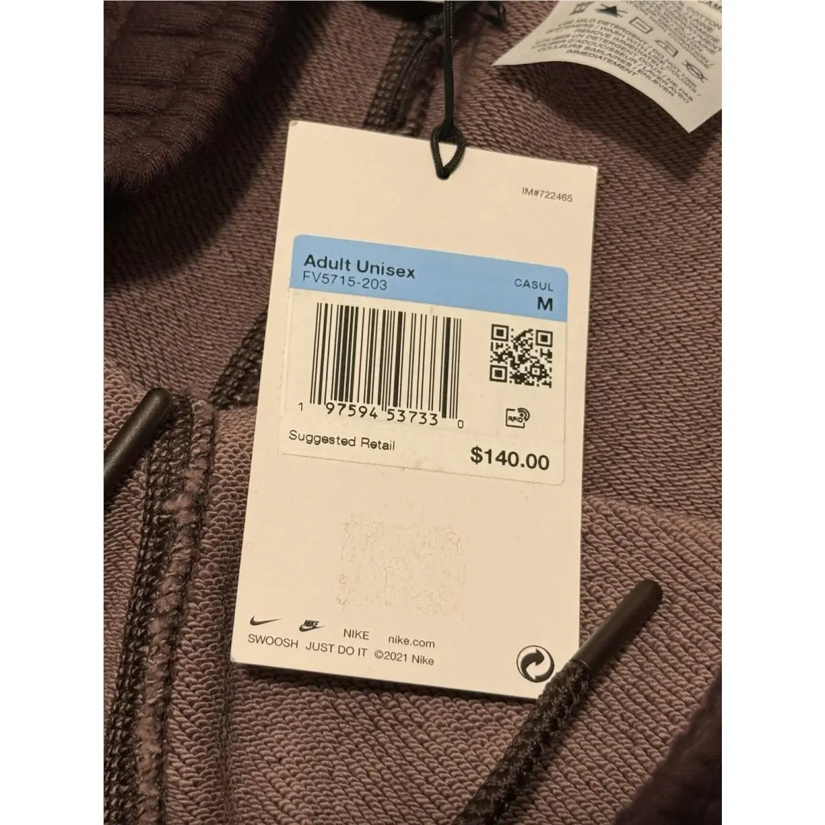 Nike clothing - Nike FV4886-010 - FV4886048 - Brown (UPC: 197594410572) 6