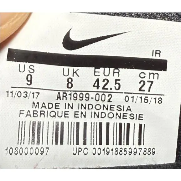 Nike shoes - Nike Shox - Shox - AR1999-002 - Black 9