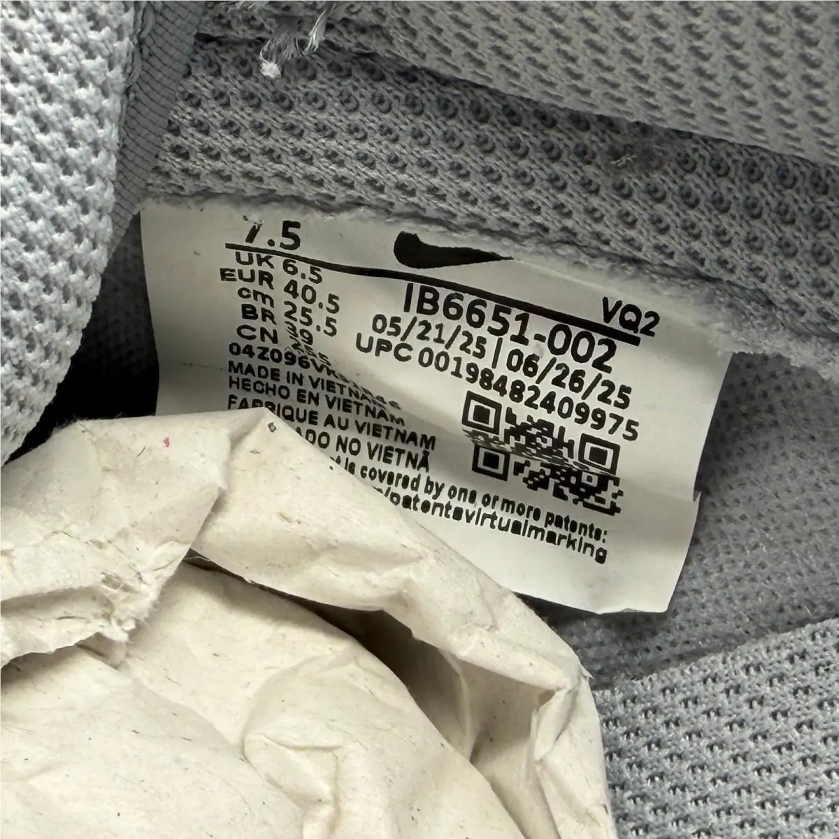 Nike shoes - IB6651002 - IB6651-002 - Gray 12