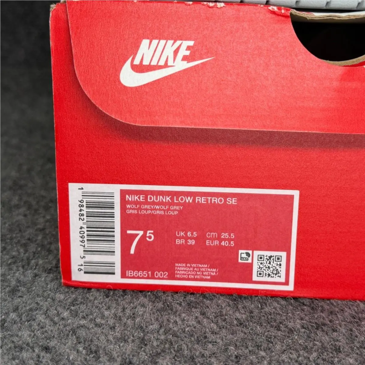 Nike shoes - IB6651002 - IB6651-002 - Gray 0