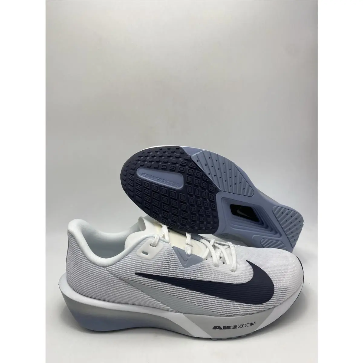Nike Air Zoom Rival Fly 4 White Gridiron Pure Platinum FV6040 102 Men`s Sz 10.5