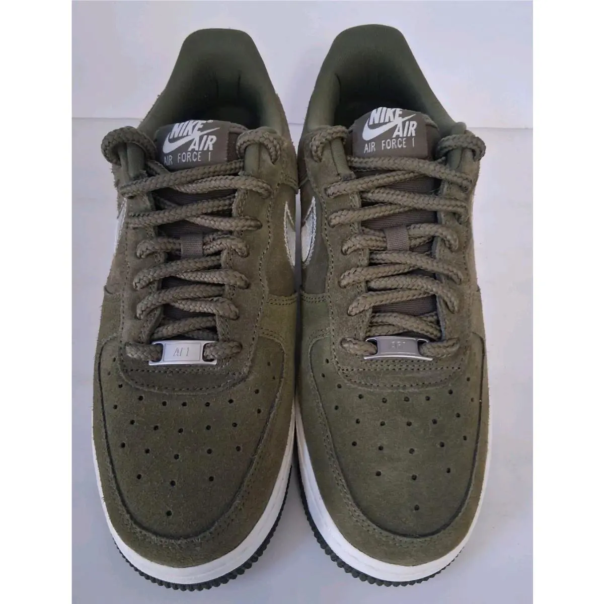 Nike shoes - Nike Air Force 1 `07 LV8 - HJ4465 201 - Medium olive/Sail 1