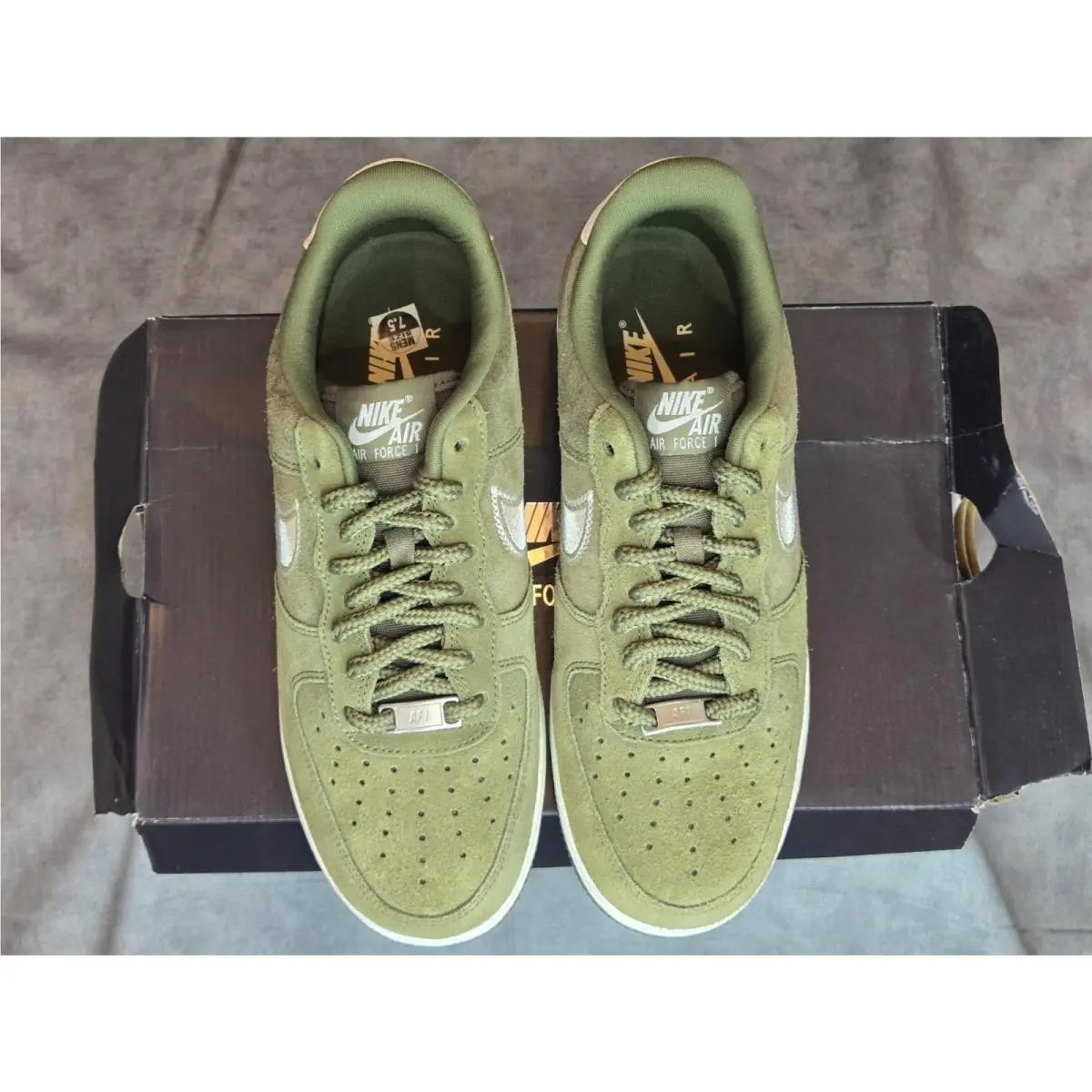 Nike shoes - Nike Air Force 1 - Air Force - HJ4465-201 - Green 5