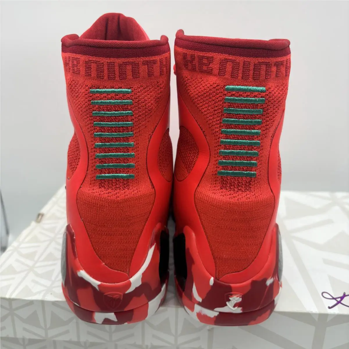 Nike shoes - Nike Kobe 9 Elite 630847-600 - 630847-600 - Bright Crimson (UPC: 887232301941) 2