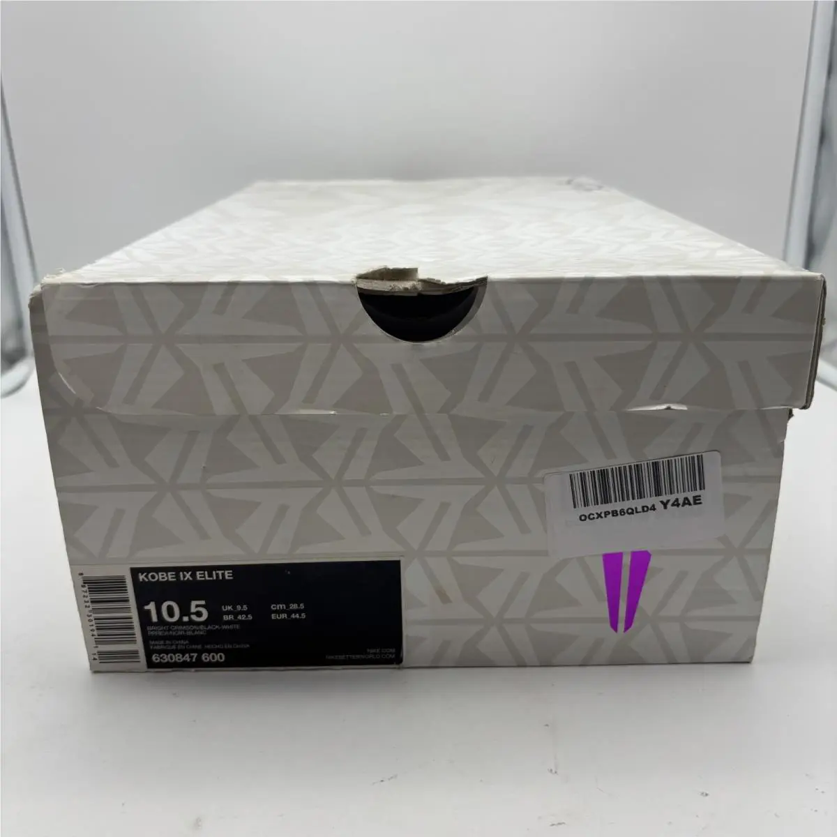 Nike shoes - Nike Kobe 9 Elite 630847-600 - 630847-600 - Bright Crimson (UPC: 887232301941) 6