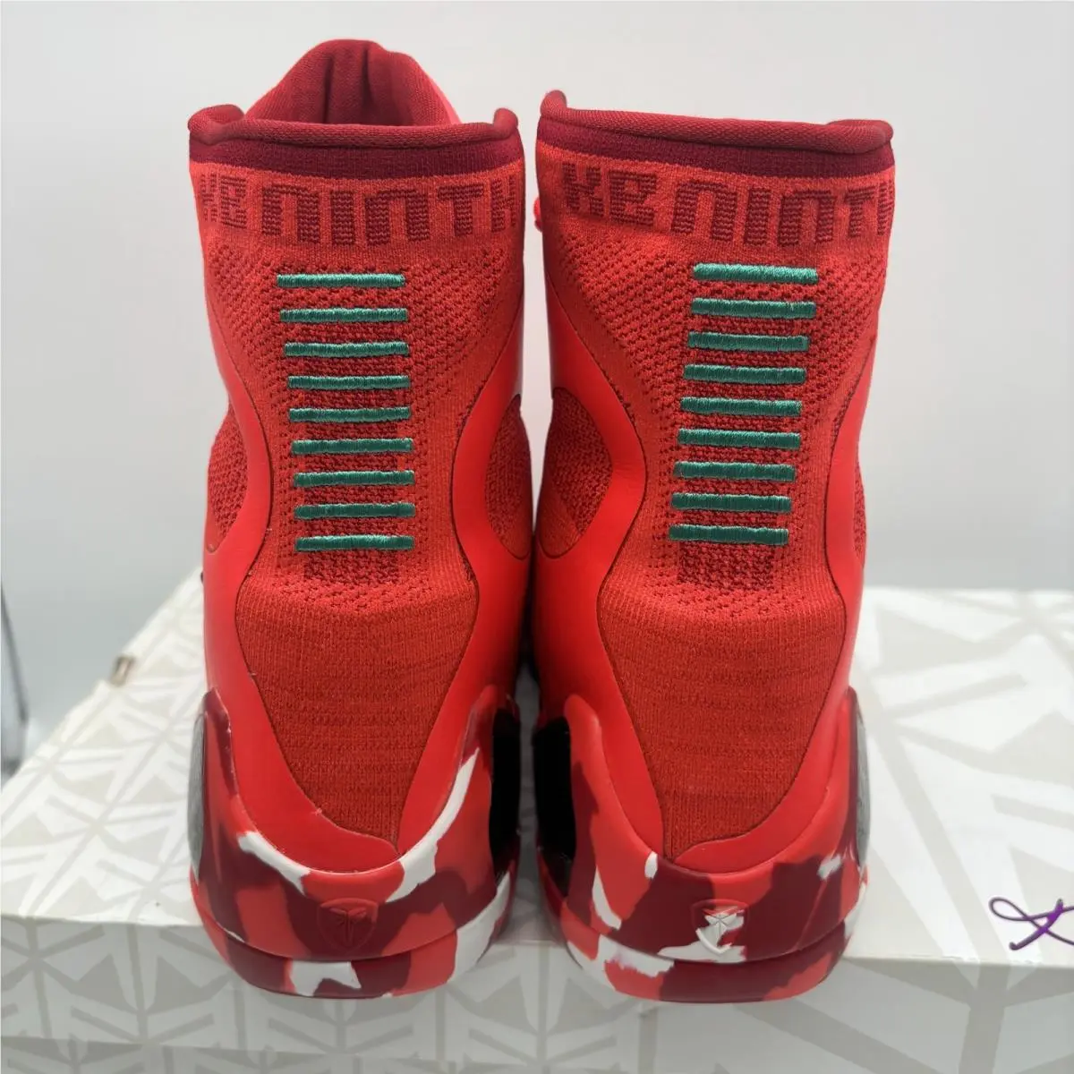 Nike shoes - Nike Kobe 9 Elite 630847-600 - 630847-600 - Bright Crimson (UPC: 887232301941) 2