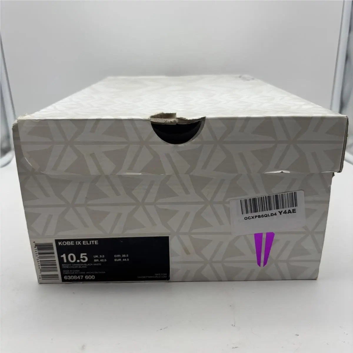 Nike shoes - Nike Kobe 9 Elite 630847-600 - 630847-600 - Bright Crimson (UPC: 887232301941) 6
