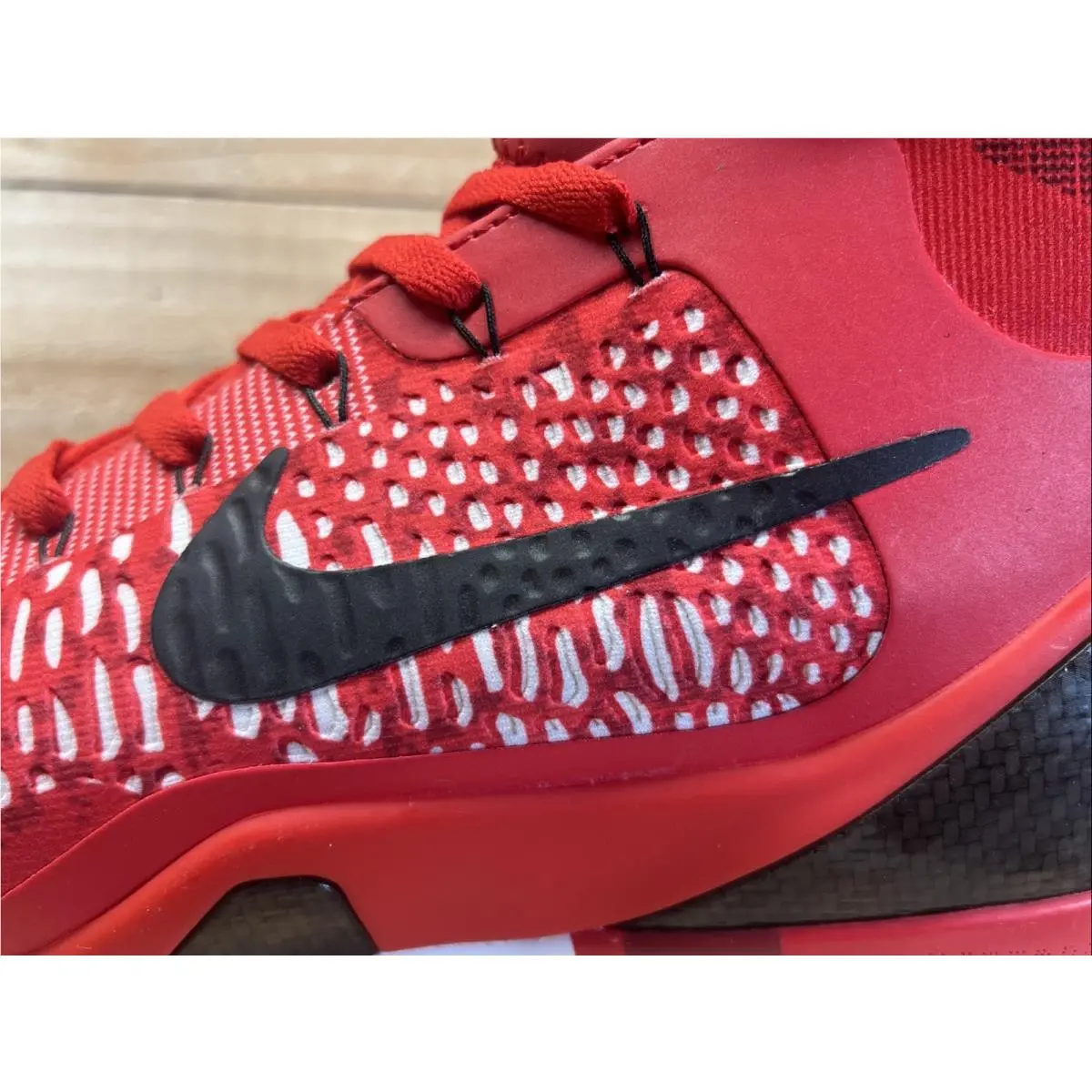 Nike shoes - KOBE IX ELITE - KOBE ELITE - 630847-600 - Bright Crimson/Black-White (UPC: 0882801435799) 8