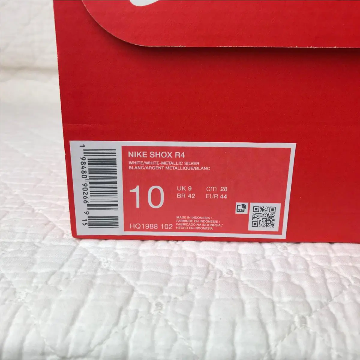 Nike shoes - Nike Shox R4 - Shox - HQ1988-102 - White 11