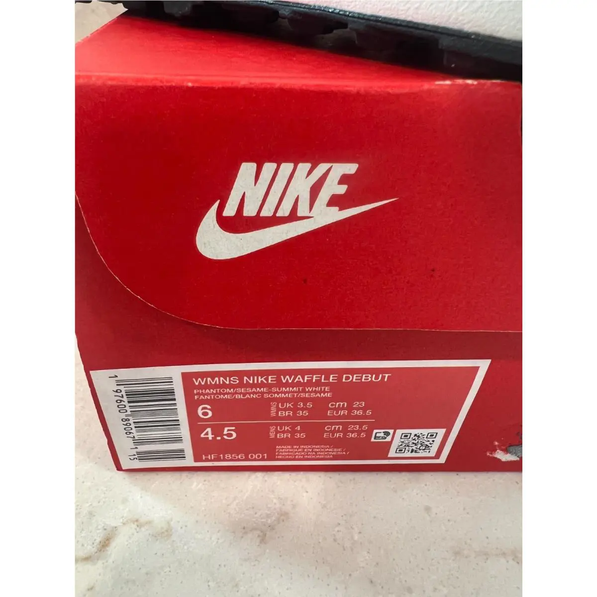Nike shoes - WAFFLE DEBUT - WAFFLE DEBUT - HF1856 - PHANTOM/ SUMMIT WHITE (UPC: 197600890671) 5