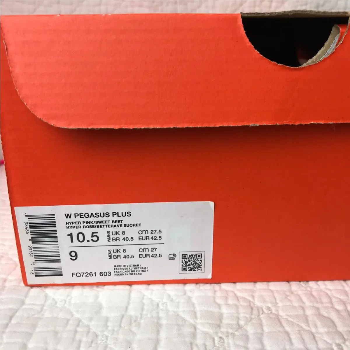 Nike shoes - Nike Pegasus Plus - Pegasus Plus - FQ7261-603 - Hyper Pink Sweet Beet 10