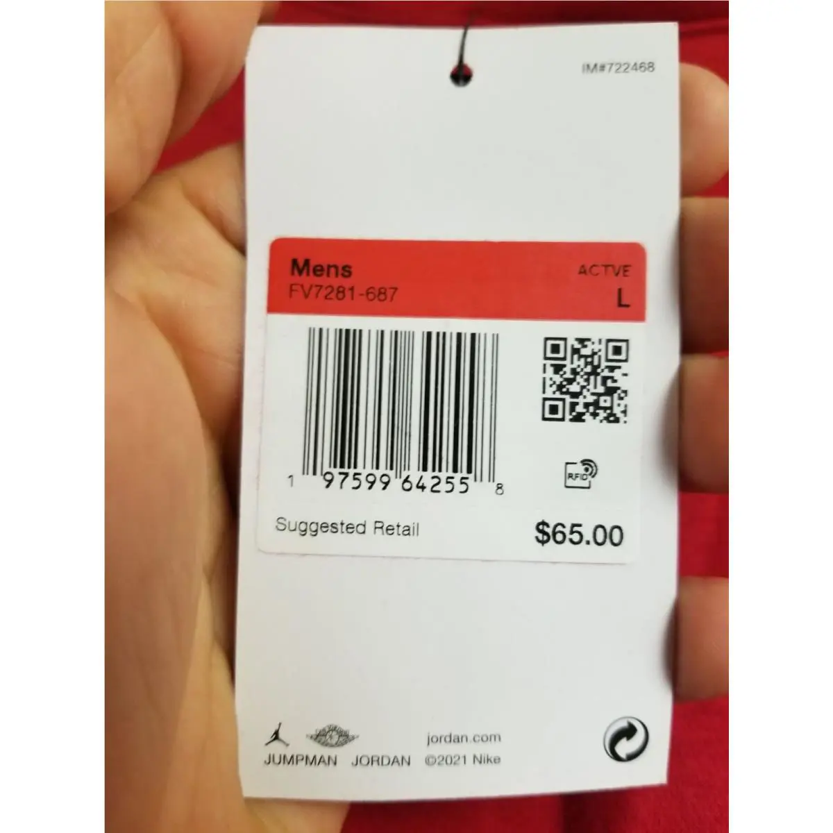 Nike clothing - Red 3