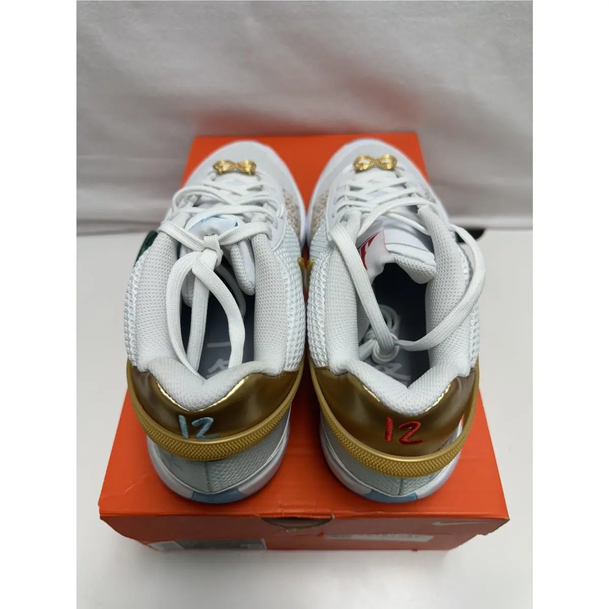 Nike shoes - Nike Ja 1 - FV1290-100 - White, Manufacturer: White/Game Royal/Pure Platinum 12