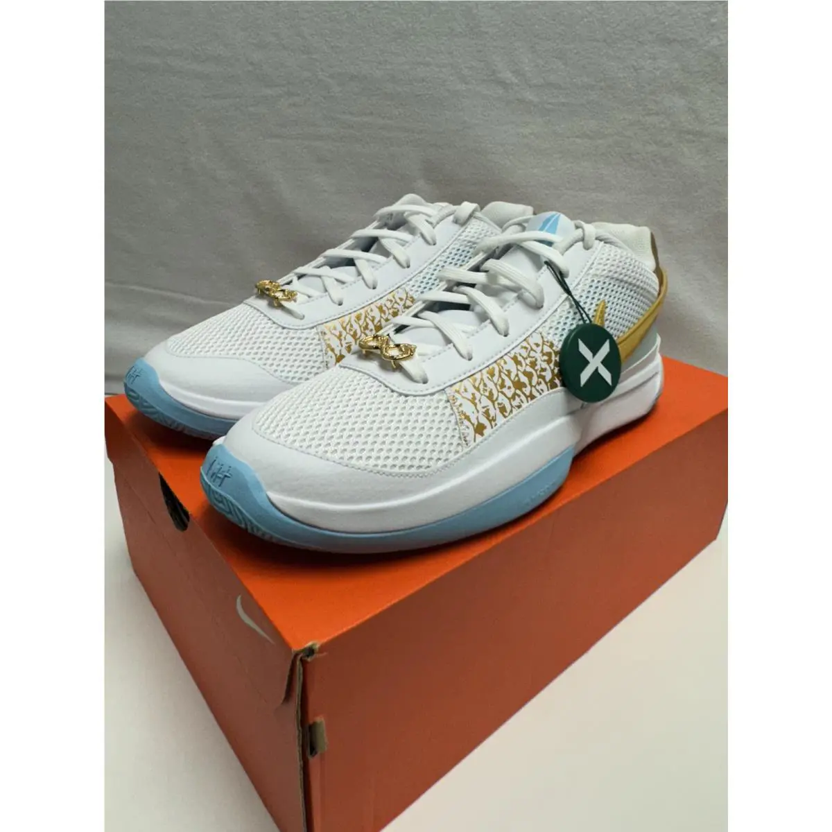 Nike shoes - Nike Ja 1 - FV1290-100 - White, Manufacturer: White/Game Royal/Pure Platinum 3