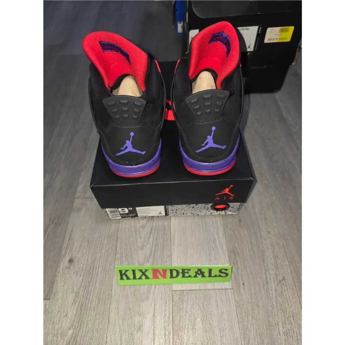 Nike shoes - Air Jordan 4 - Air - AQ3816-056 - Black (UPC: 0191886078457) 8
