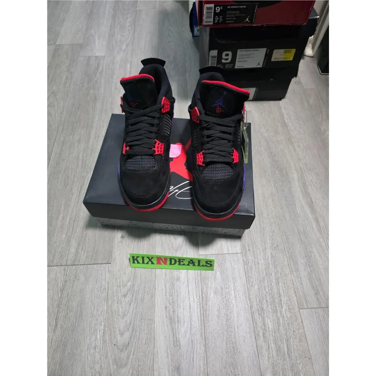 Nike shoes - Air Jordan 4 - Air - AQ3816-056 - Black (UPC: 0191886078457) 9