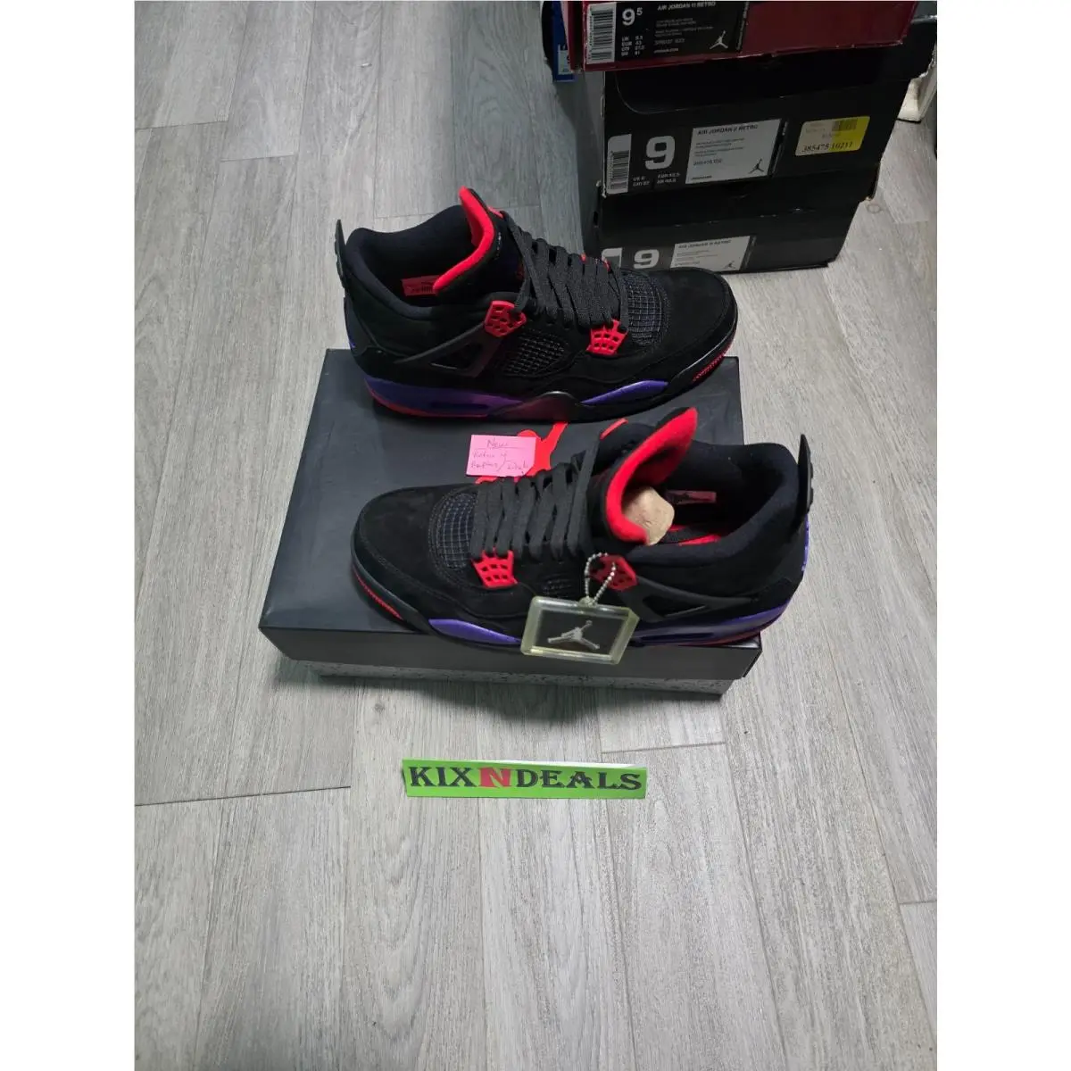 Nike shoes - Air Jordan 4 - Air - AQ3816-056 - Black (UPC: 0191886078457) 10