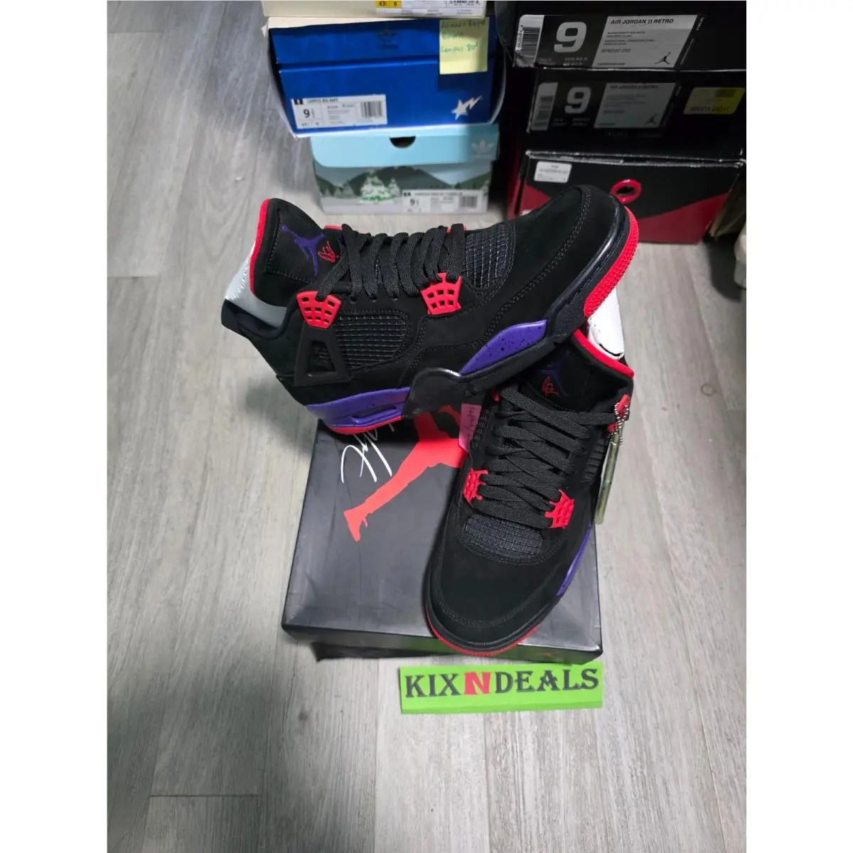 Nike shoes - Air Jordan 4 - Air - AQ3816-056 - Black (UPC: 0191886078457) 2