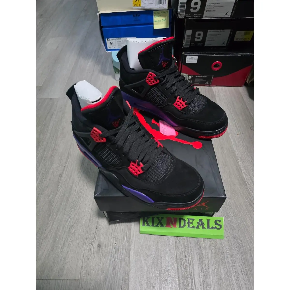 Nike shoes - Air Jordan 4 - Air - AQ3816-056 - Black (UPC: 0191886078457) 3