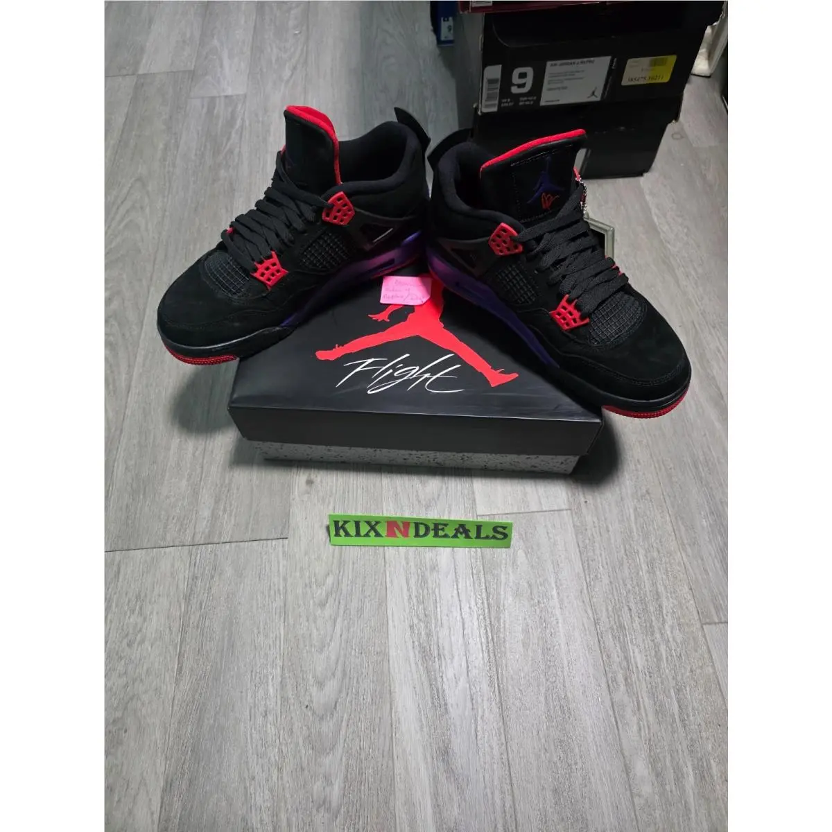 Nike shoes - Air Jordan 4 - Air - AQ3816-056 - Black (UPC: 0191886078457) 5
