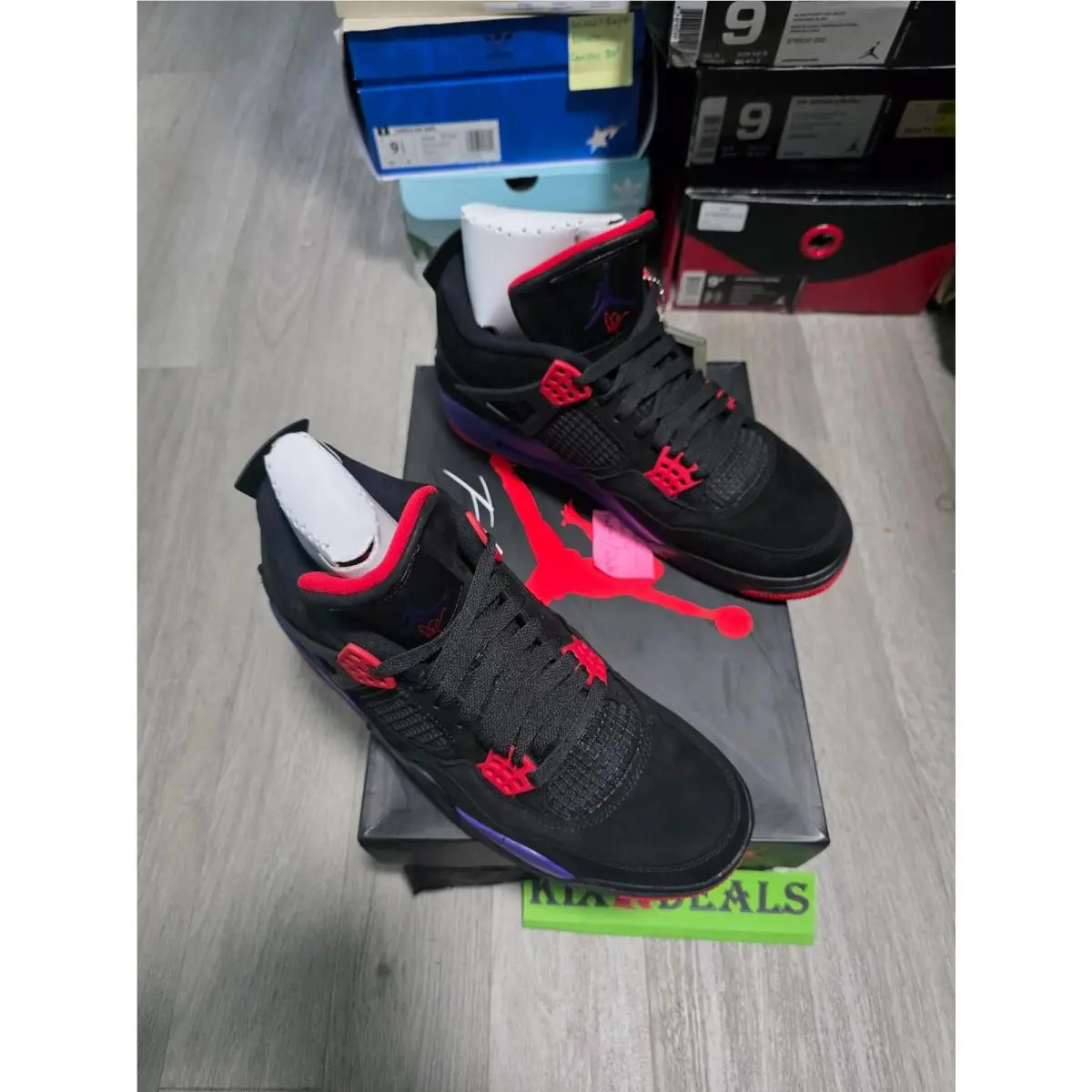 Nike shoes - Air Jordan 4 - Air - AQ3816-056 - Black (UPC: 0191886078457) 6