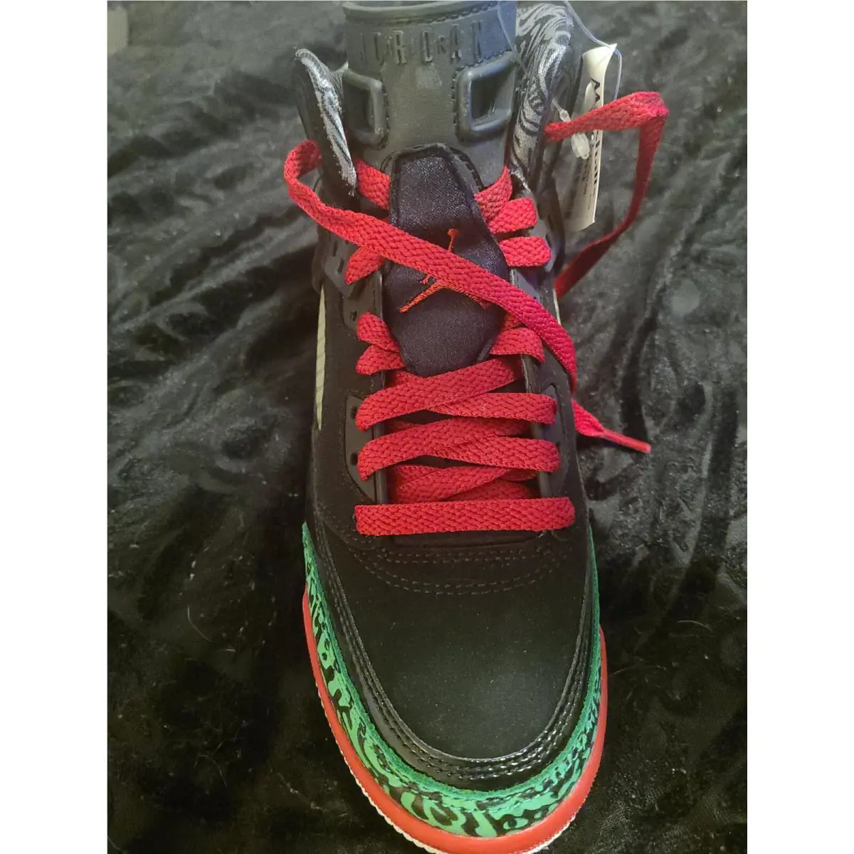 Nike shoes - Air Jordan 4 - Air - AQ3816056 - black varsity red green 0