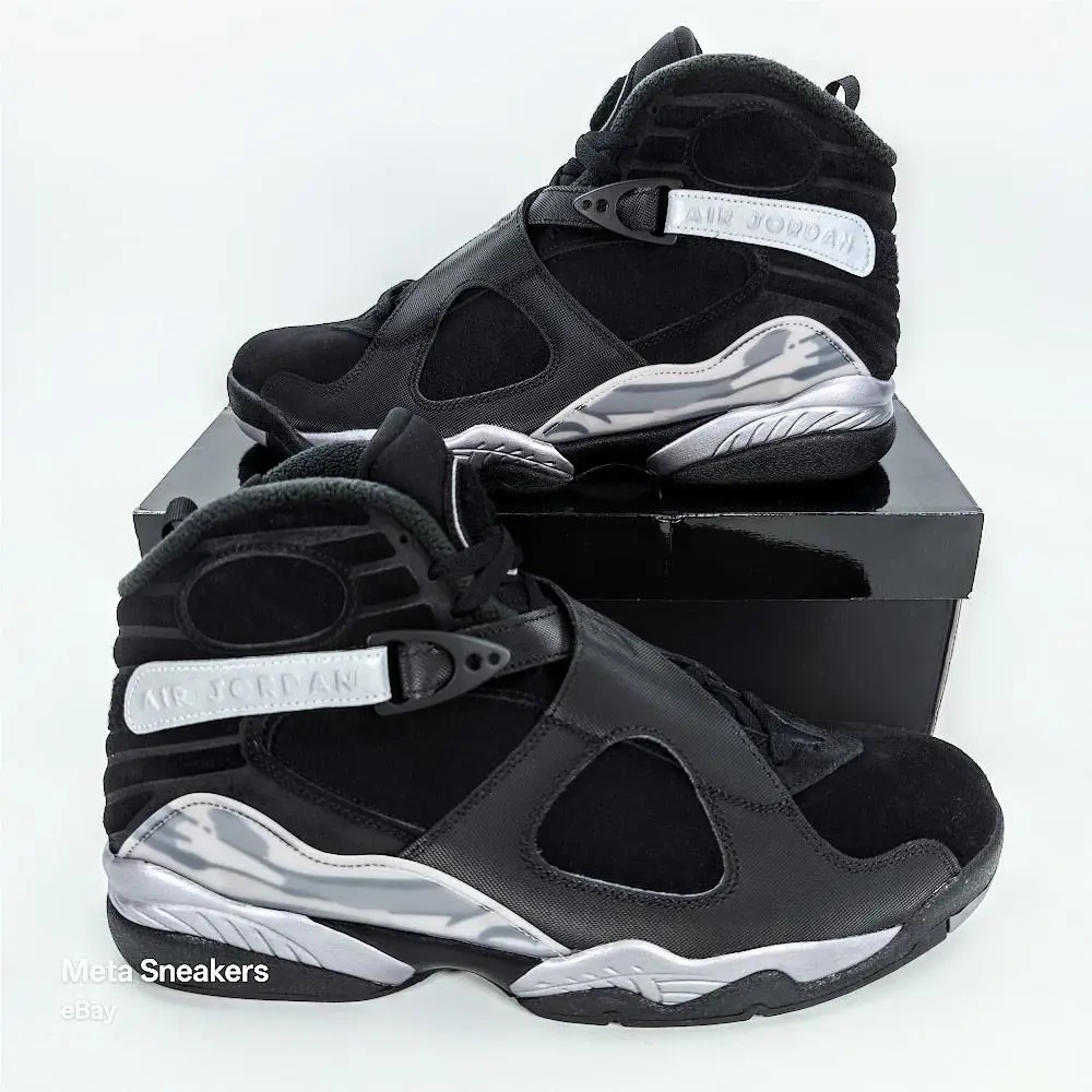 Nike shoes - Nike Air Jordan 8 Retro - FD1334-001 - Black 8