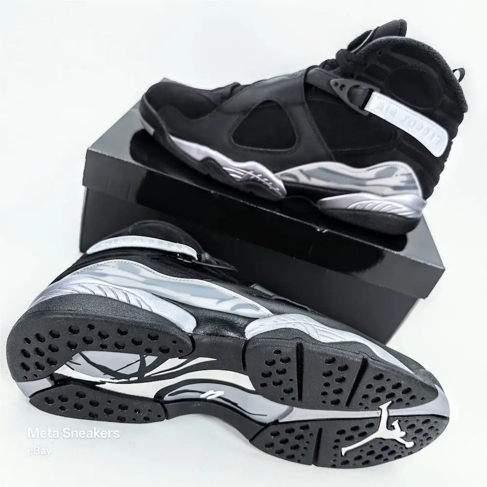 Nike shoes - Nike Air Jordan 8 Retro - FD1334-001 - Black 10