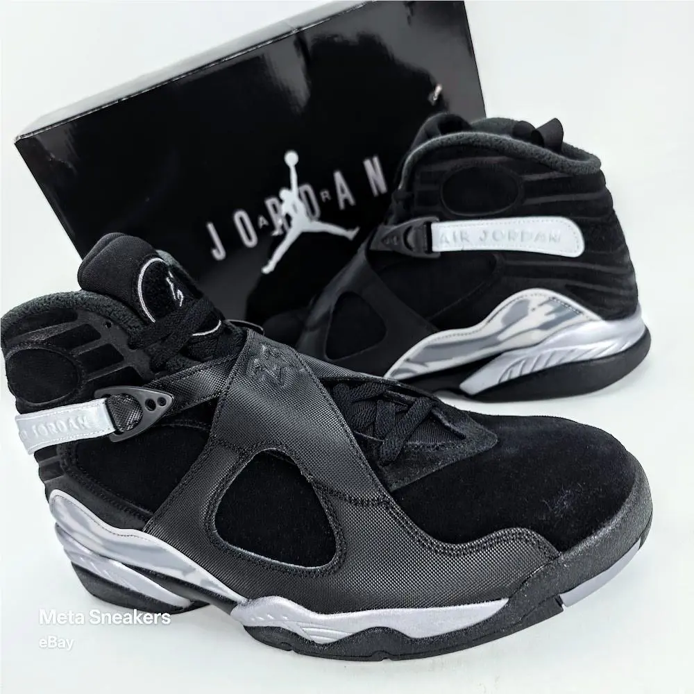 Nike shoes - Nike Air Jordan 8 Retro - FD1334-001 - Black 3