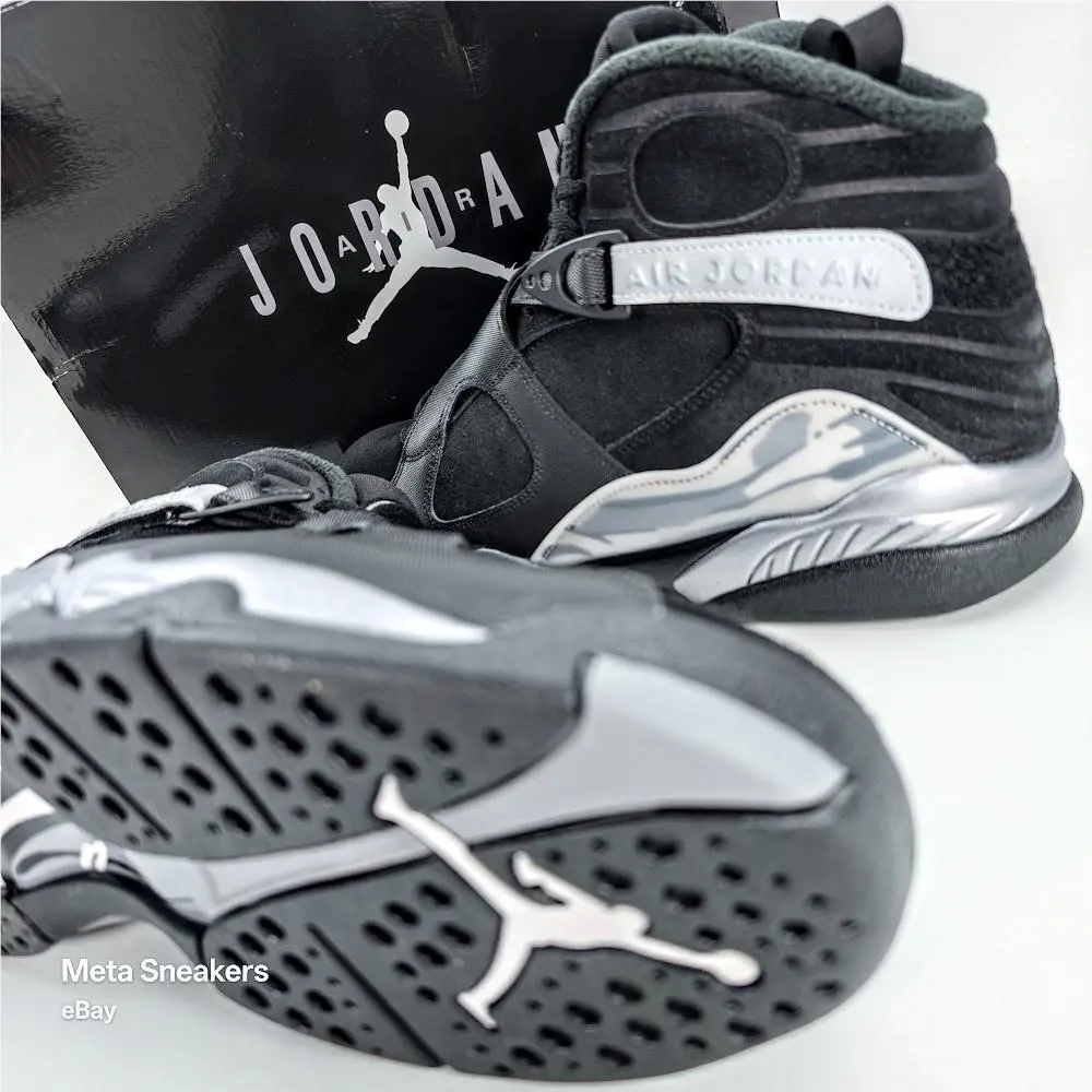 Nike shoes - Nike Air Jordan 8 Retro - FD1334-001 - Black 6