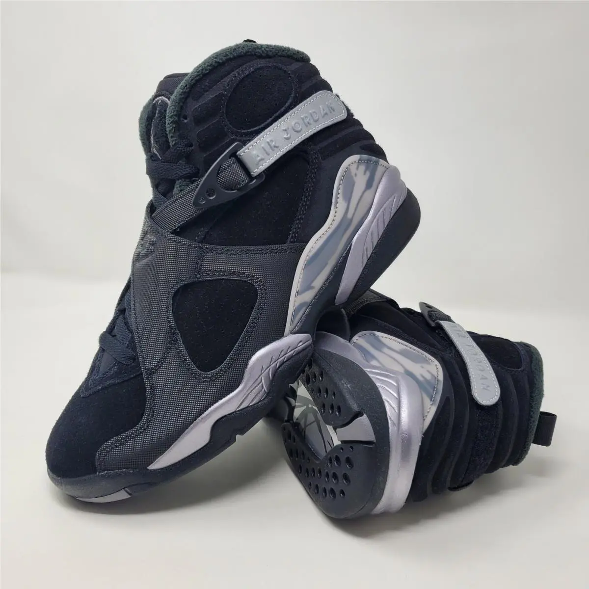 Nike Air Jordan 8 Retro Winterized Gunsmoke Men`s Size 7 FD1334-001 Sneakers