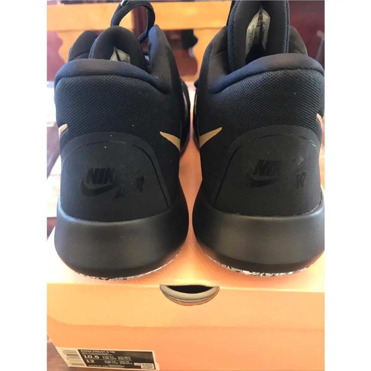 Nike shoes - Nike Air Precision - Air Precision - AA7069-090 - Black 3