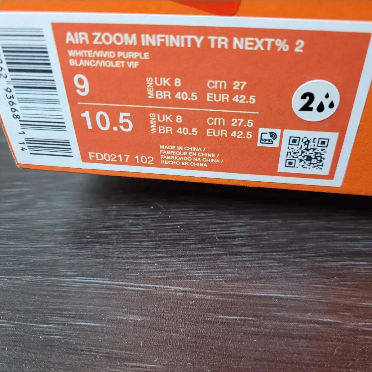 Nike shoes - Nike Air Zoom Infinity TR Next% 2 - Fd0217-102 - White 6