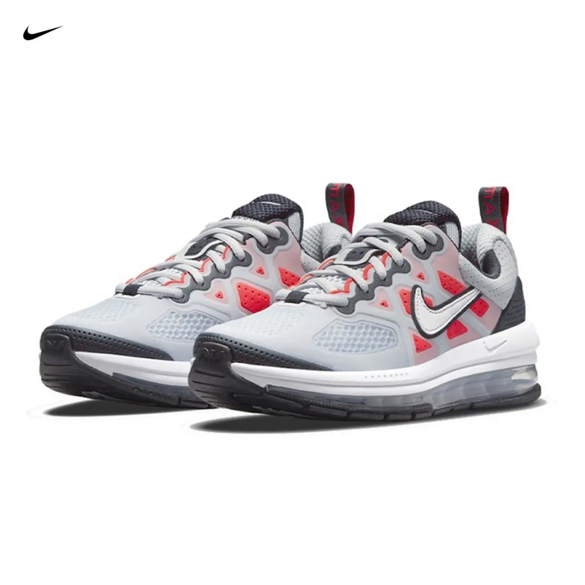Nike Air Max Genome GS Pure Platinum Crimson CZ4652-005 Youth Size 6Y - Pure Platinum Crimson