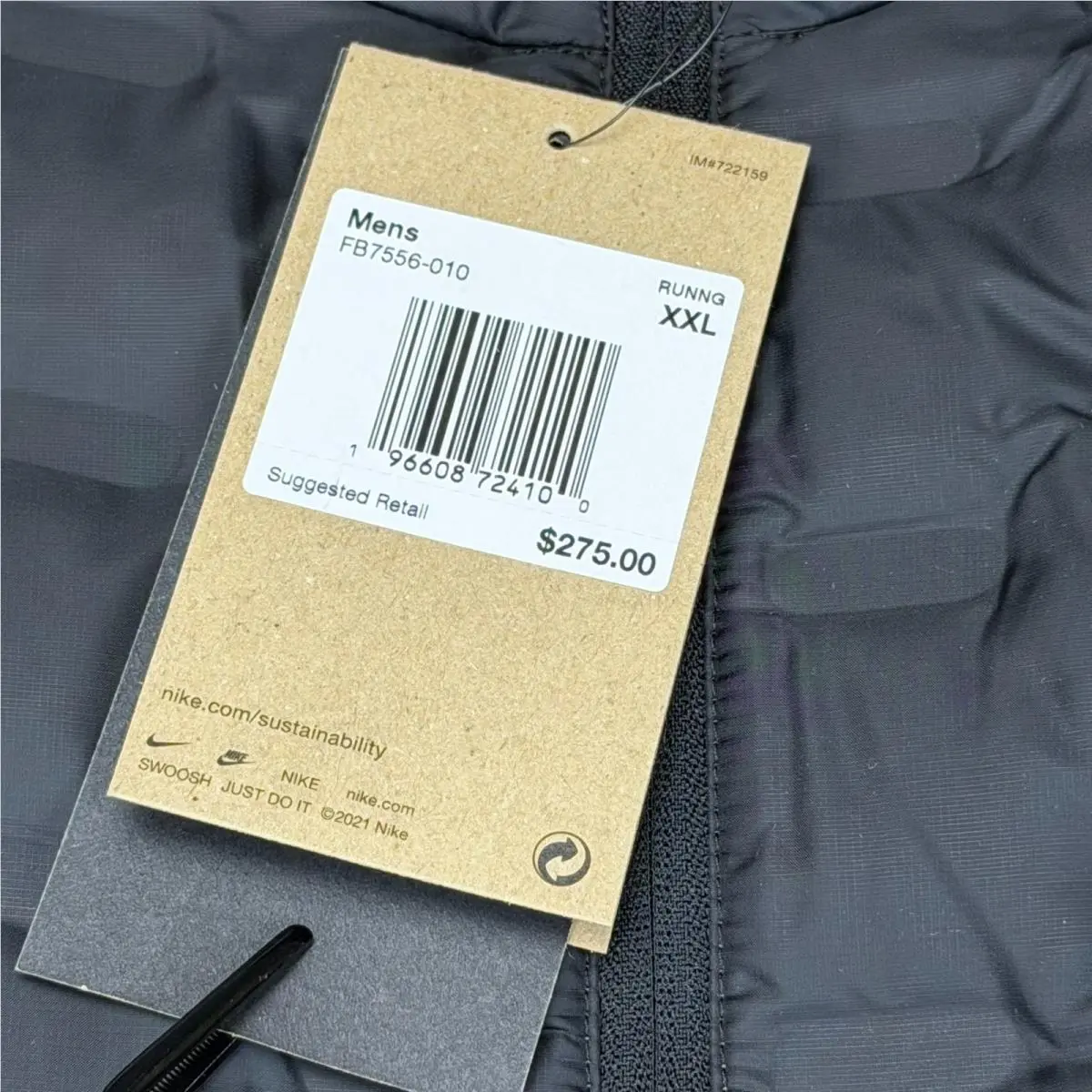 Nike clothing - Nike AeroLoft - AeroLoft - FB7556010 - Black 4