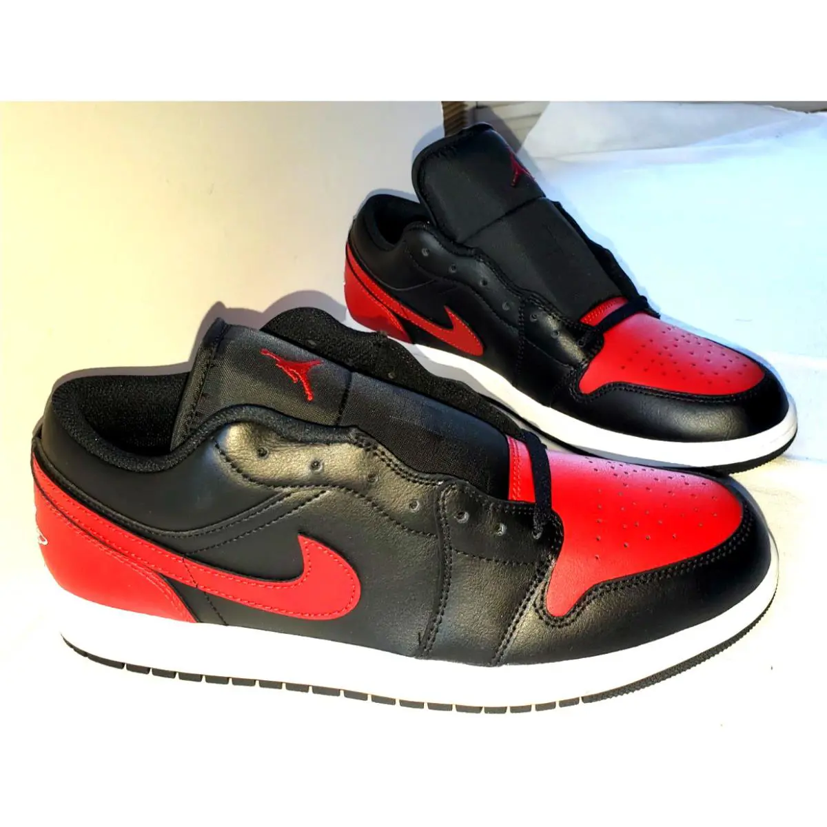 Nike shoes - Air Jordan 1 Low - Air Low - Black, Varsity Red, Summit White 1