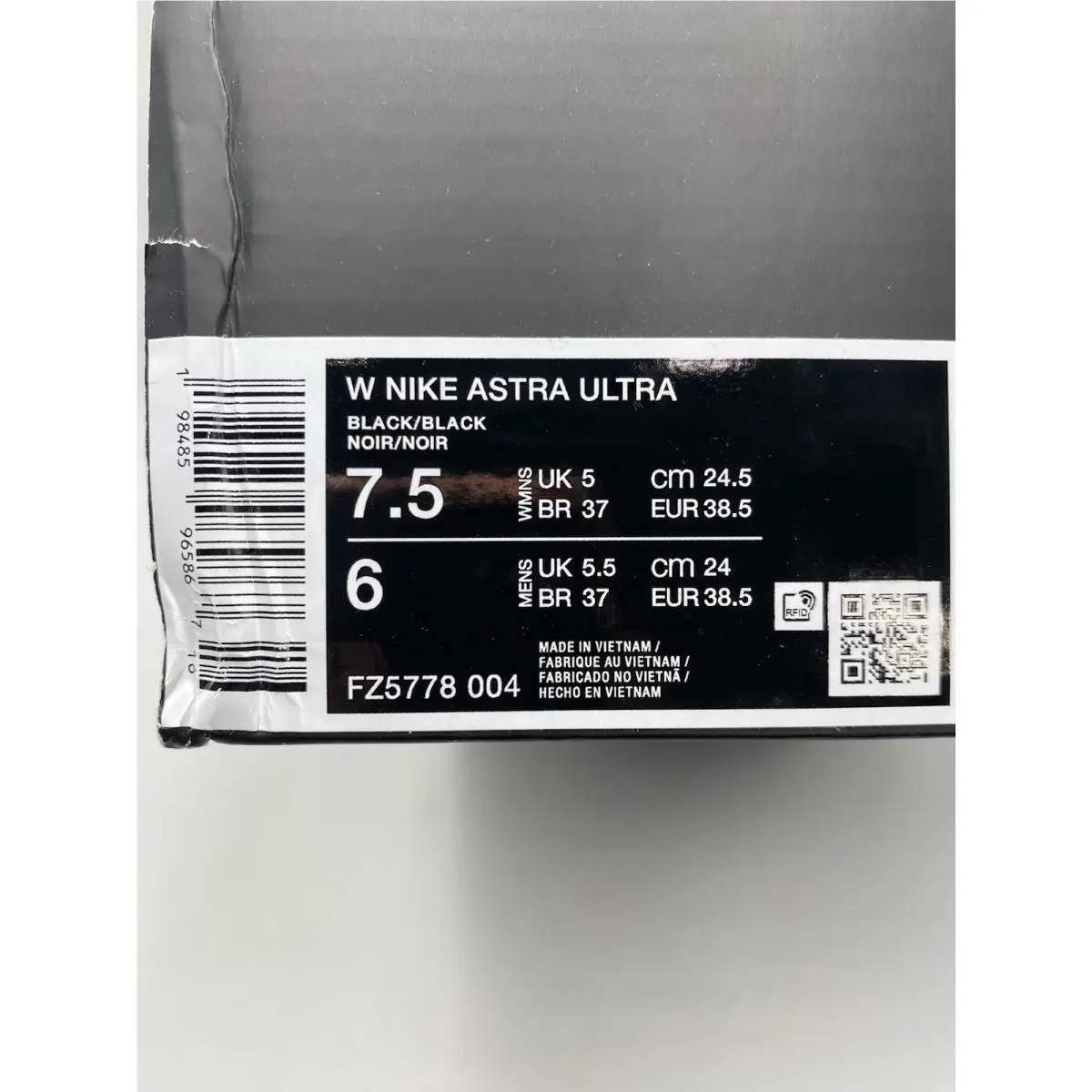 Nike shoes - Nike W Astra - Astra - FZ5778 004 - Black (UPC: 198485965867) 6