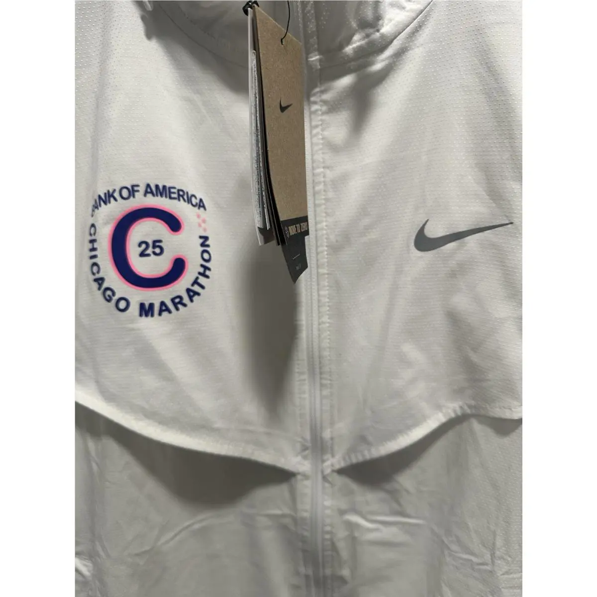 Nike clothing - Nike Impossibly Light Men`s Hooded Running Jacket - HQ4267-100 - White 5