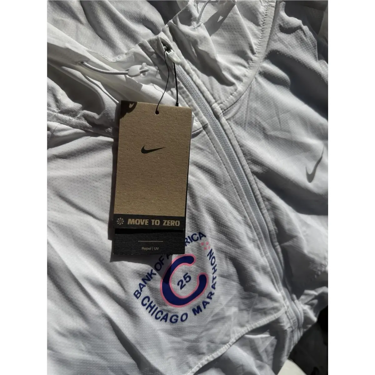Nike clothing - Nike Impossibly Light Men`s Hooded Running Jacket - HQ4267-100 - White 15