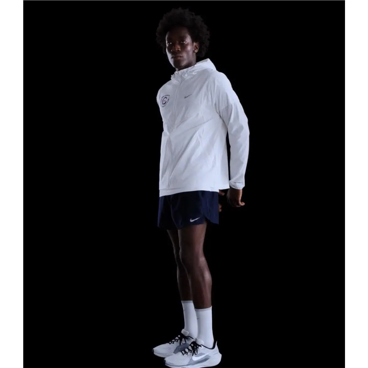 Nike clothing - Nike Impossibly Light Men`s Hooded Running Jacket - HQ4267-100 - White 5