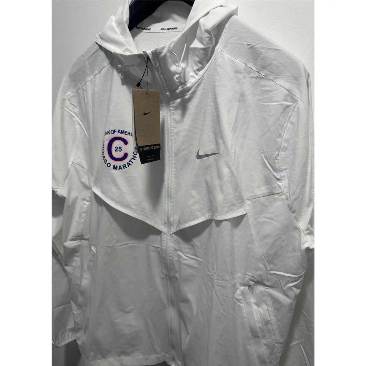 Nike clothing - Nike Impossibly Light Men`s Hooded Running Jacket - HQ4267-100 - White 3