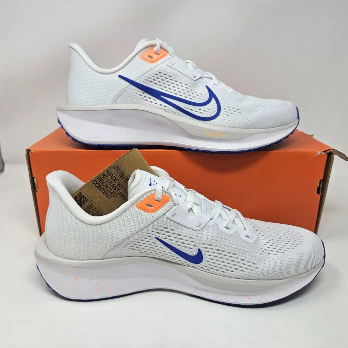 Nike shoes - Nike Quest 6 - Quest - HQ4219-100 - White (UPC: 197601232753) 0