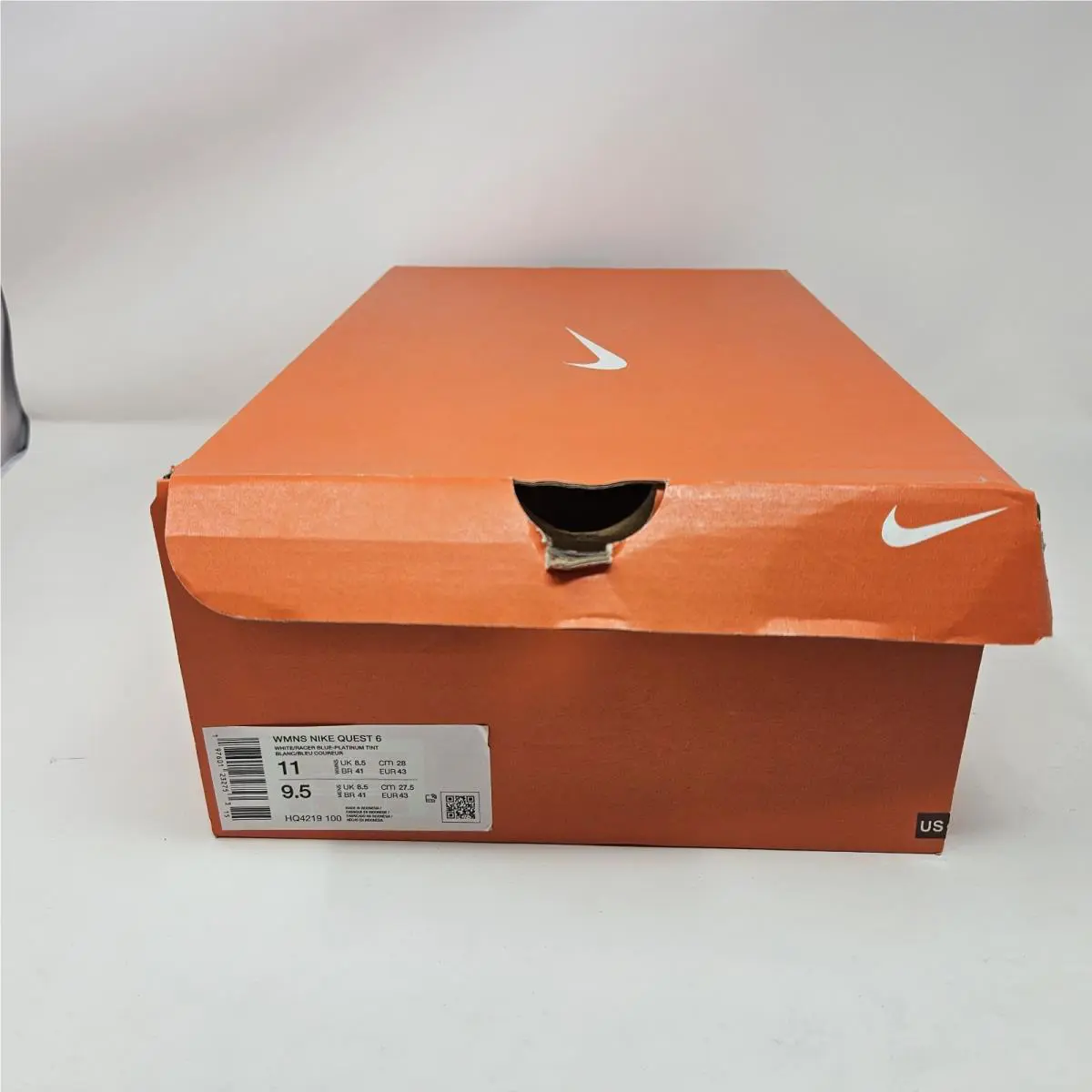 Nike shoes - Nike Quest 6 - Quest - HQ4219-100 - White (UPC: 197601232753) 4