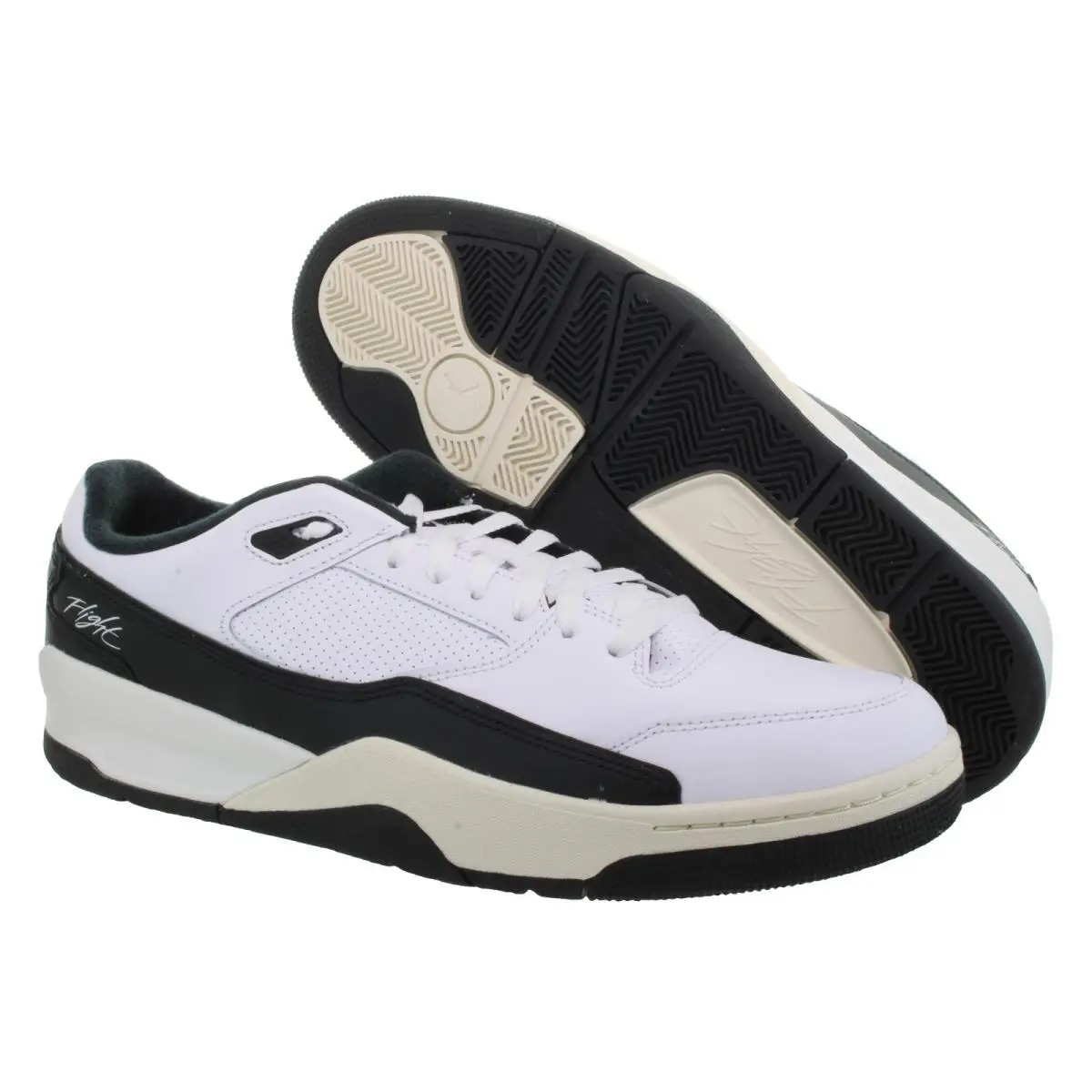 Nike shoes - Nike Jordan Flight Court - Flight Court - HF3255 112 - White, Black, Sail 3