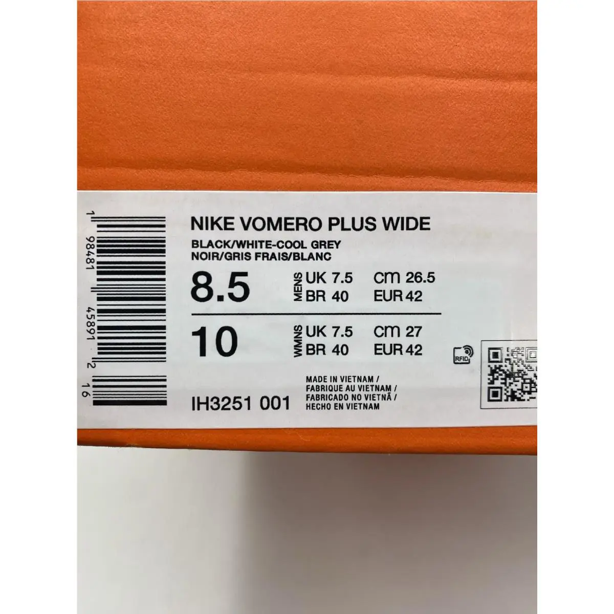 Nike shoes - Nike Zoom Vomero - Zoom Vomero - IH3251-001 - Black 6
