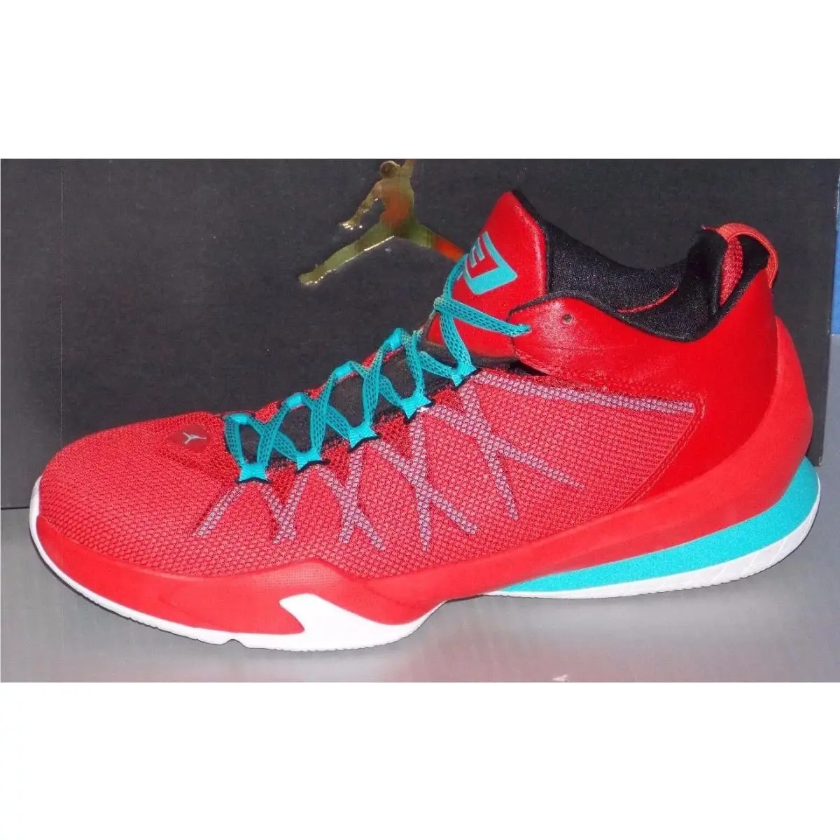 Mens Nike Jordan CP3.VIII AE in Colors Red / Blue / Black / White Size 10.5